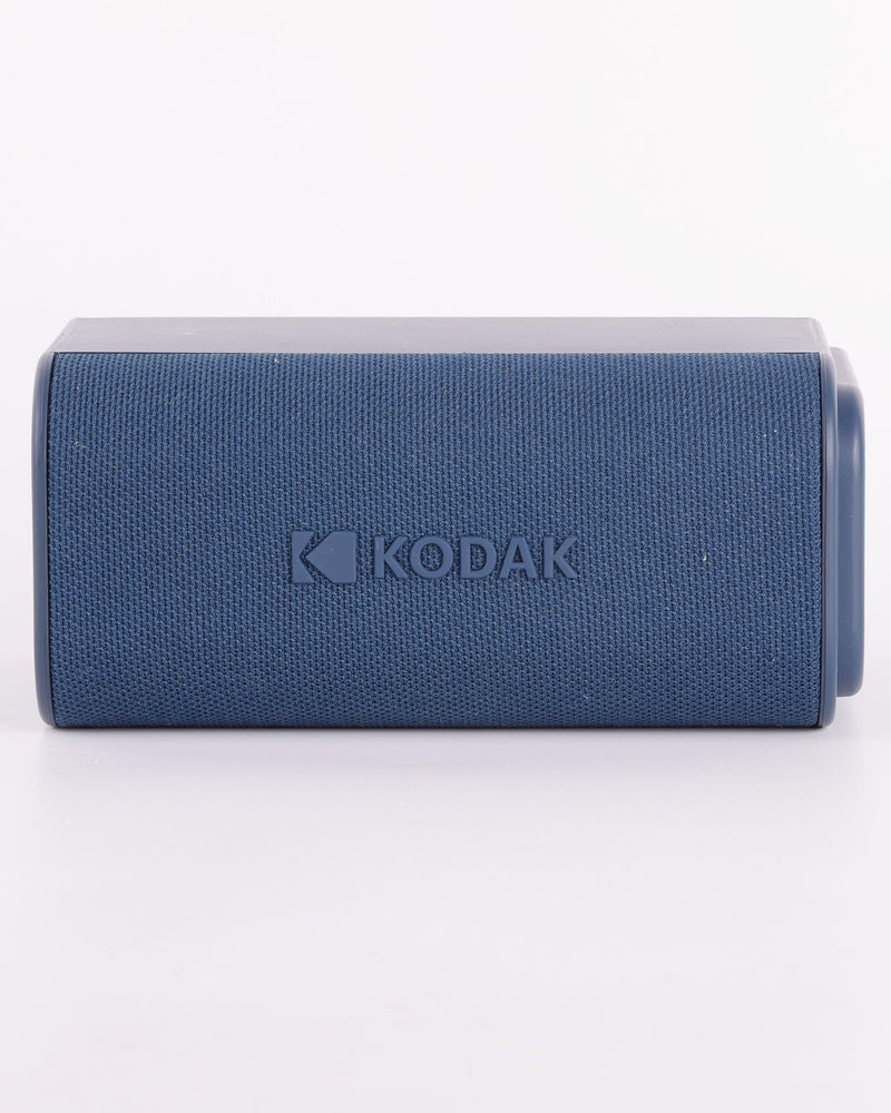 Kodak SoundBrix Plus Double Portable Bluetooth Speaker - Magnetic Connect up to 100 Wireless Speakers - 10W Powerful Bass Stereo Sound, 50m Range, 8H Play - Rechargeable Travel Speaker, Blasting Blue