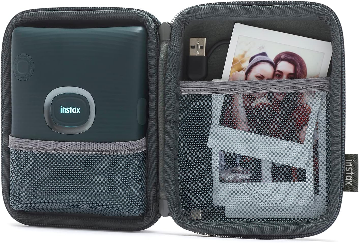 Fuji - Instax Square Link Printer Case – Woven Gray