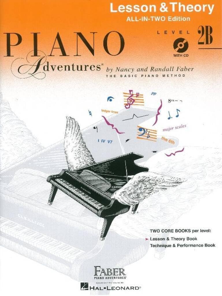 Piano Adventures All-In-Two Level 2B Lesson+Theory