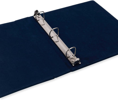 Vault X Slim Ring Binder, 540 Cards, fits 9 Pocket Pages, Exo-Tec Material, 3 D-Ring Folder, for Trading Cards (Blue)