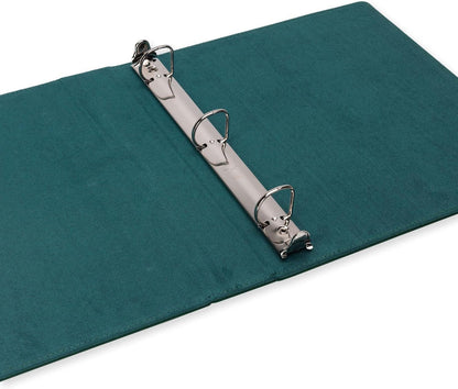 Vault X Slim Ring Binder, 540 Cards, fits 9 Pocket Pages, Exo-Tec Material, 3 D-Ring Folder, for Trading Cards (Green)