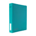 Vault X Slim Ring Binder, 540 Cards, fits 9 Pocket Pages, Exo-Tec Material, 3 D-Ring Folder, for Trading Cards (Teal)