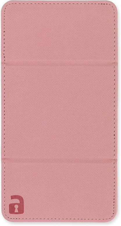 Vault X Trading Card Sideloading Deck Box, 100+ sleeved cards, Premium Exo-Tec Material, Card Holder Storage Box, Detachable Magnetic Lid, for MTG Commander Game, TCG (Pink