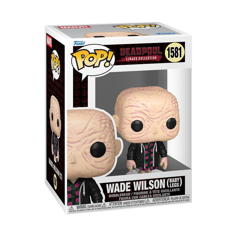 Funko POP! Marvel: Deadpool - Wade Wilson with Baby Legs - Figura in vinile da collezione - Idea regalo - Prodotto ufficiale - Giocattoli per bambini e adulti - Modello di figura per collezionisti