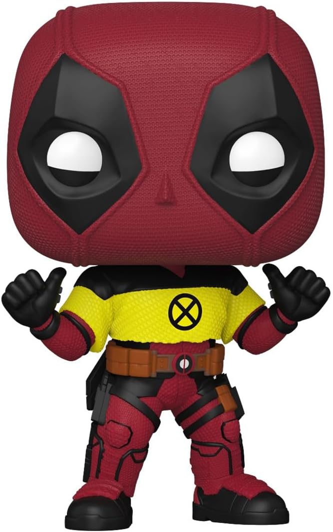 Funko POP! Marvel: Deadpool 2 - Deadpool with X-Men Shirt - Figura in vinile da collezione - Idea regalo - Prodotto ufficiale - Giocattoli per bambini e adulti - Modello di figura per collezionisti