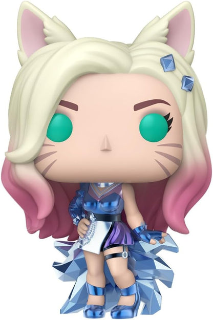 Funko POP! Games: League of Legends - K/DA Ahri - Sammelbare Vinylfigur - Geschenkidee - Offizielles Merchandise - Spielzeug für Kinder & Erwachsene - Modellfigur für Sammler und zur Ausstellung