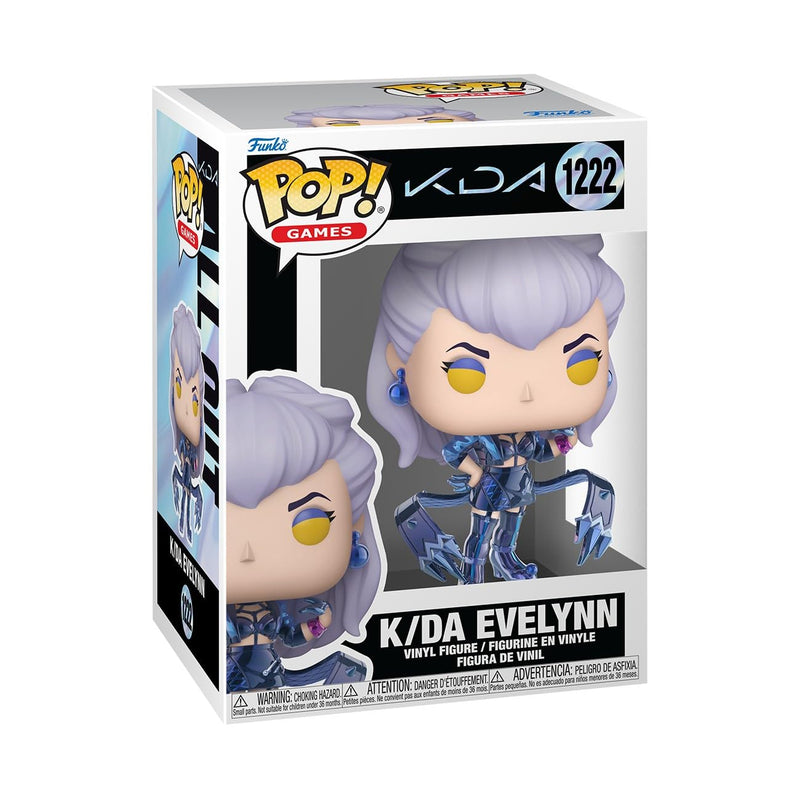 Funko POP! Games: League of Legends - K/DA Evelynn - Figura in vinile da collezione - Idea regalo - Prodotto ufficiale - Giocattoli per bambini e adulti - Modello di figura per collezionisti