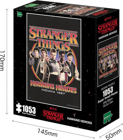 Stranger Things 1000-Piece Puzzle Hawkins Heroes