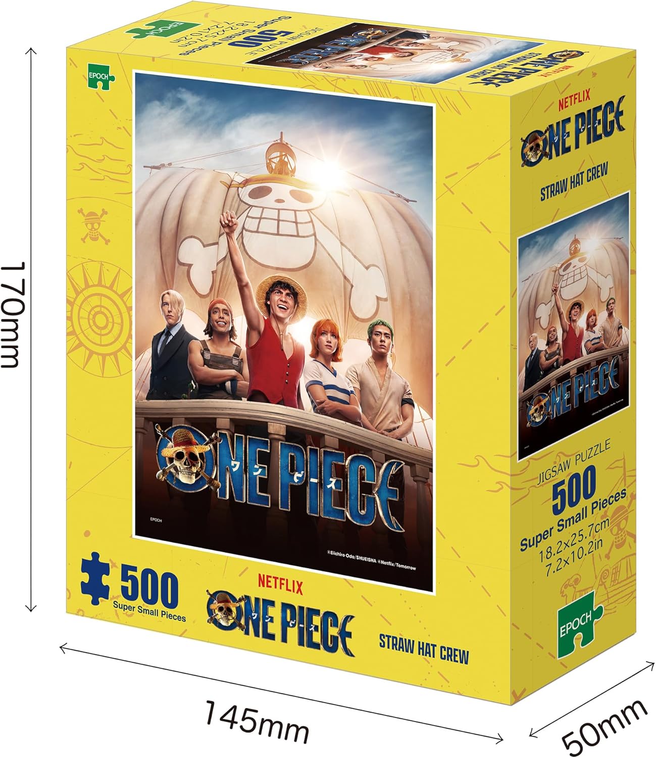One Piece 500-Piece Puzzle Straw Hats Crew