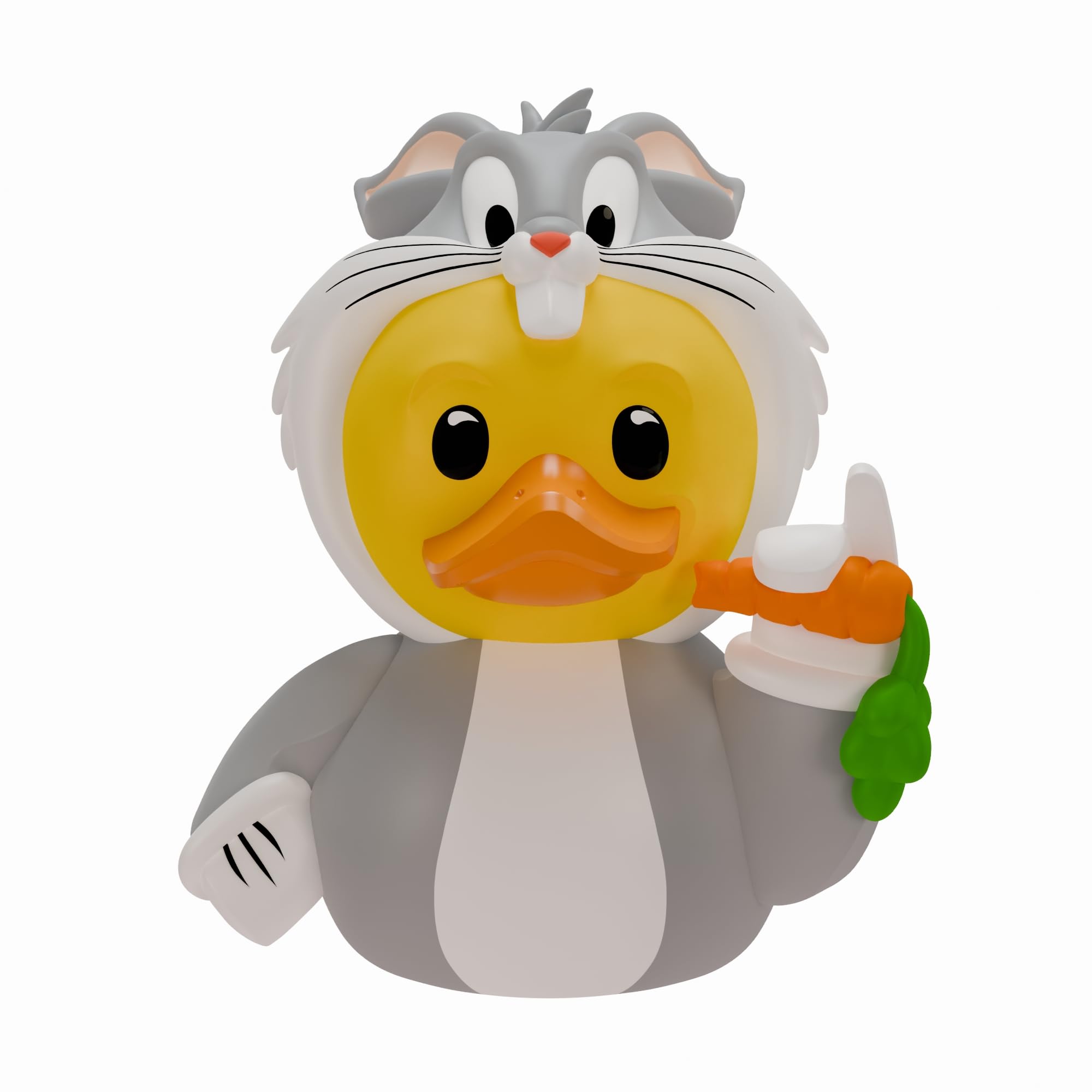 TUBBZ Sammlerausgabe: Looney Tunes – Tazmanian Devil Cosplaying Gummiente Vinylfigur – Offizielle Sammelfigur für Fans von Looney Tunes