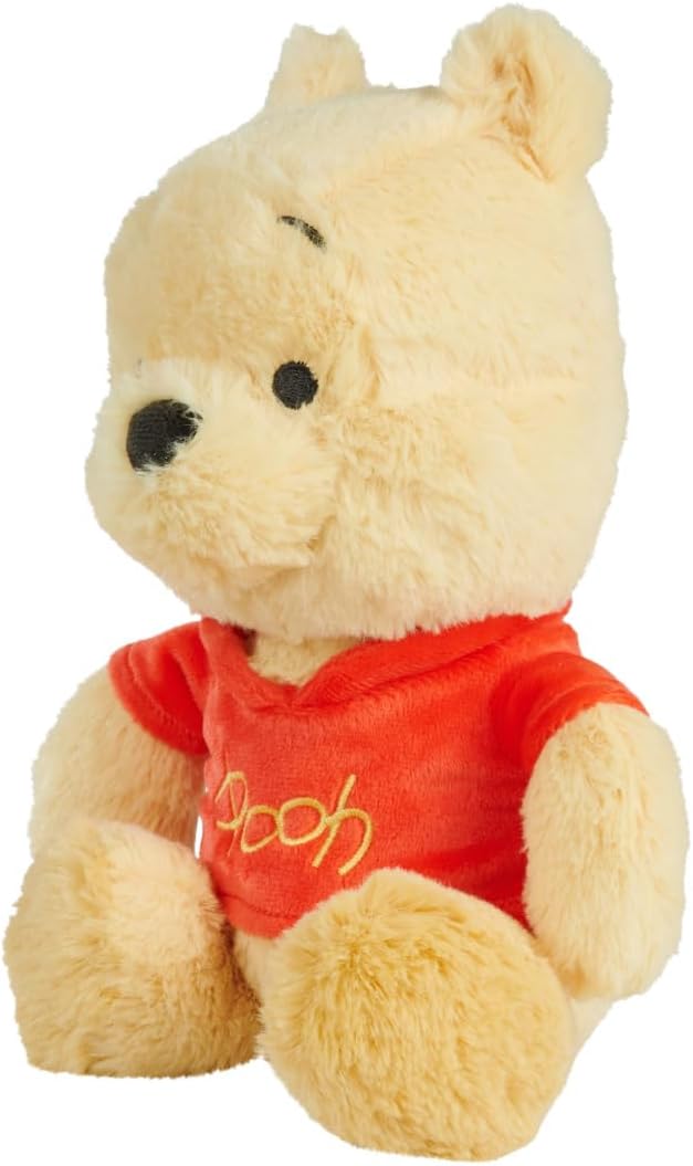 Peluche Disney Winnie the Pooh – morbido orsacchiotto conosciuto da film & TV, peluche per bambini e fan, fedele ai dettagli, 25 cm, dai 3 anni in su