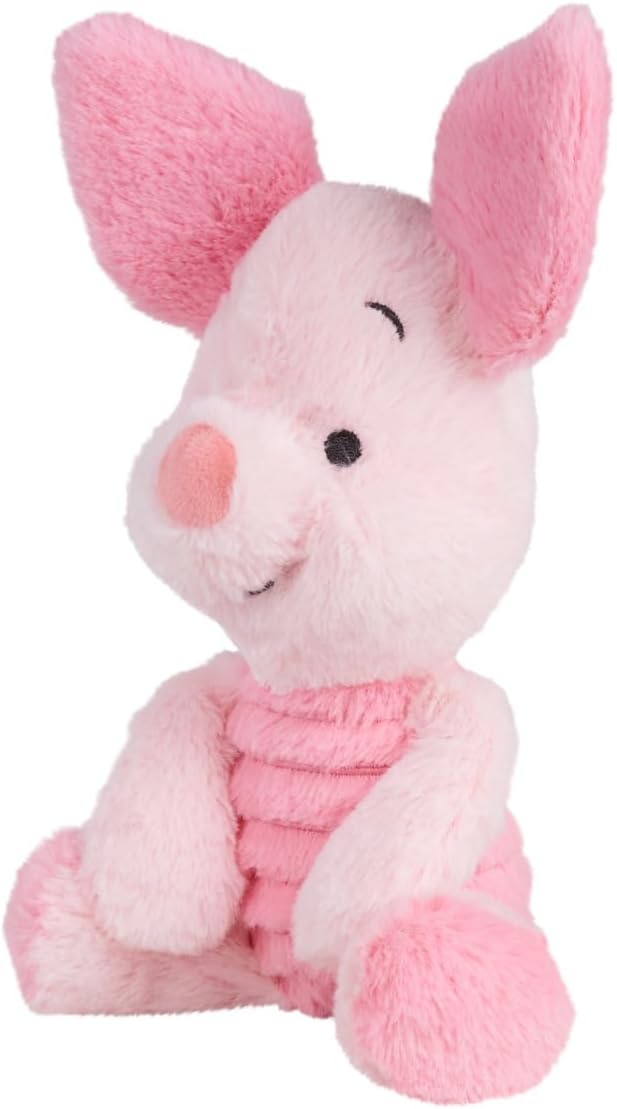 Peluche di maialino Disney – simpatico maialino in tessuto di Winnie Pooh, morbido e piacevole al tatto, per bambini e fan, 25 cm, dai 3 anni in su