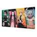 Grupo Erik Gaming Mauspad XXL Demon Slayer Manga Mousepad Groß - Gaming Mousepad XXL - rutschfeste Unterseite Wasserabweisend und verstärkte Kanten - Kimetsu no Yaiba Demon Slayer Merch