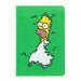 Grupo Erik Taccuino A5 The Simpsons - Quaderno Appunti Pagine Bianche con Copertina Rigida, Segnalibro e Tasca Interna, 192 Pagine | Cancelleria: Diario Personale, Regalo Simpsons