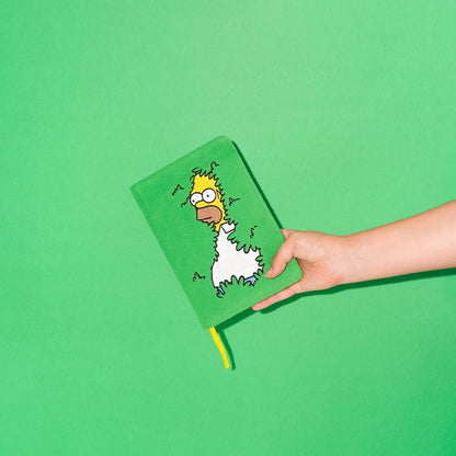 Grupo Erik Taccuino A5 The Simpsons - Quaderno Appunti Pagine Bianche con Copertina Rigida, Segnalibro e Tasca Interna, 192 Pagine | Cancelleria: Diario Personale, Regalo Simpsons