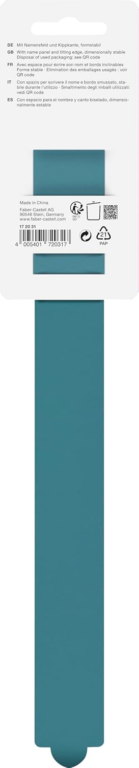 Faber-Castell Ruler 30Cm Sparkle Break-Resistant Ocean