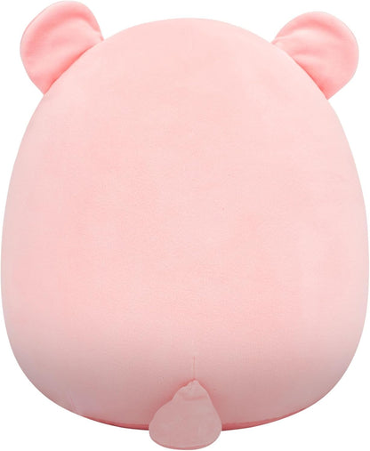 Squishmallows SQCR09490 - Hominy der Bär mit Müslischale 30 cm, offizielles Jazwares Plüsch, superweiches Kuscheltier