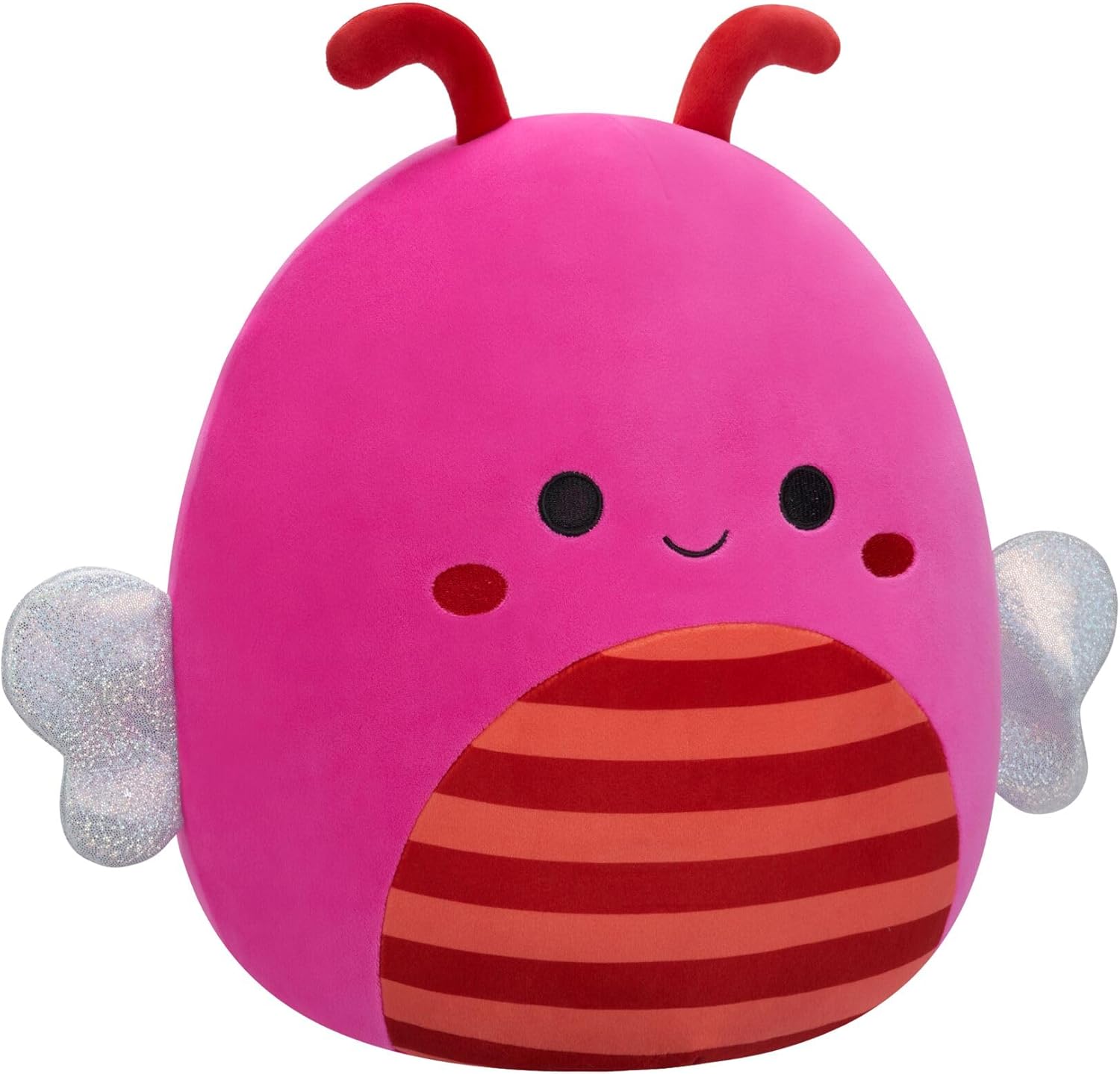 Squishmallows SQCR09495 - Mara die Biene mit gestreiftem Bauch 30 cm, offizielles Jazwares Plüsch, superweiches Kuscheltier