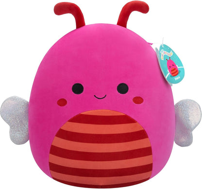 Squishmallows SQCR09495 - Mara die Biene mit gestreiftem Bauch 30 cm, offizielles Jazwares Plüsch, superweiches Kuscheltier