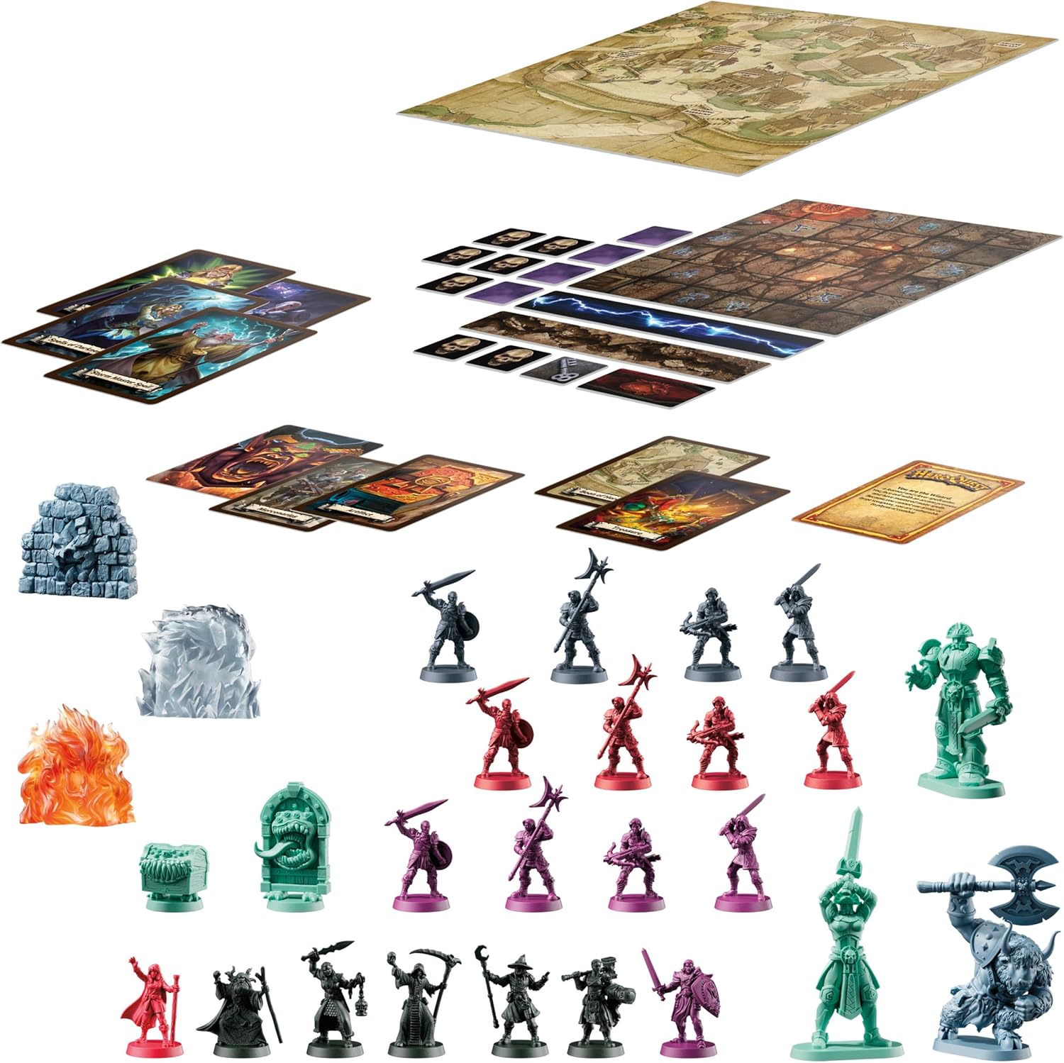 Avalon Hill HeroQuest Wizards of Morcar Quest Pack (Requires HeroQuest Game System) - English Version, Blue, Red, Black