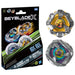 Beyblade X Calibur Samurai 6-70M BX & Obsidian Shell 3-85S BX Takara Tomy Dual Pack Set with 2 Right-Spinning Tops, Battling Tops Game Toys, Ages 8+