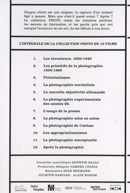 Coffret intégrale l'histoire des grands courants photographiques