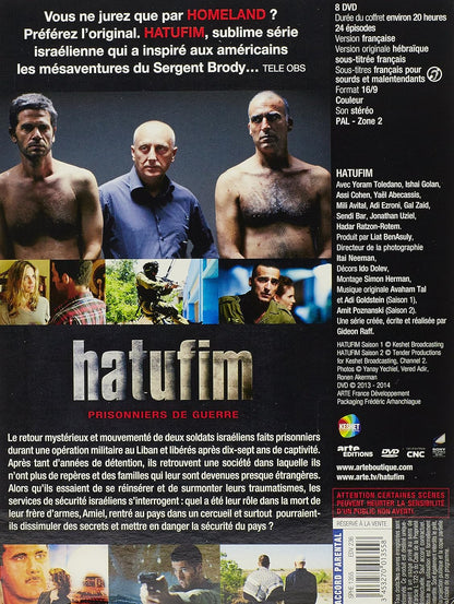 Coffret hatufim, saison 1 et 2