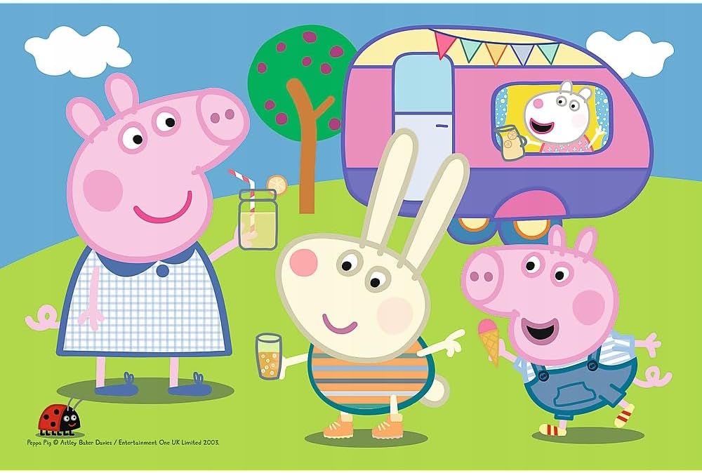 Mini Puzzel Peppa Pig - 54st.