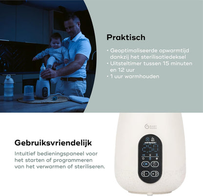 Babymoov - Nutrismart+ Bottlewarmer And Steriliser