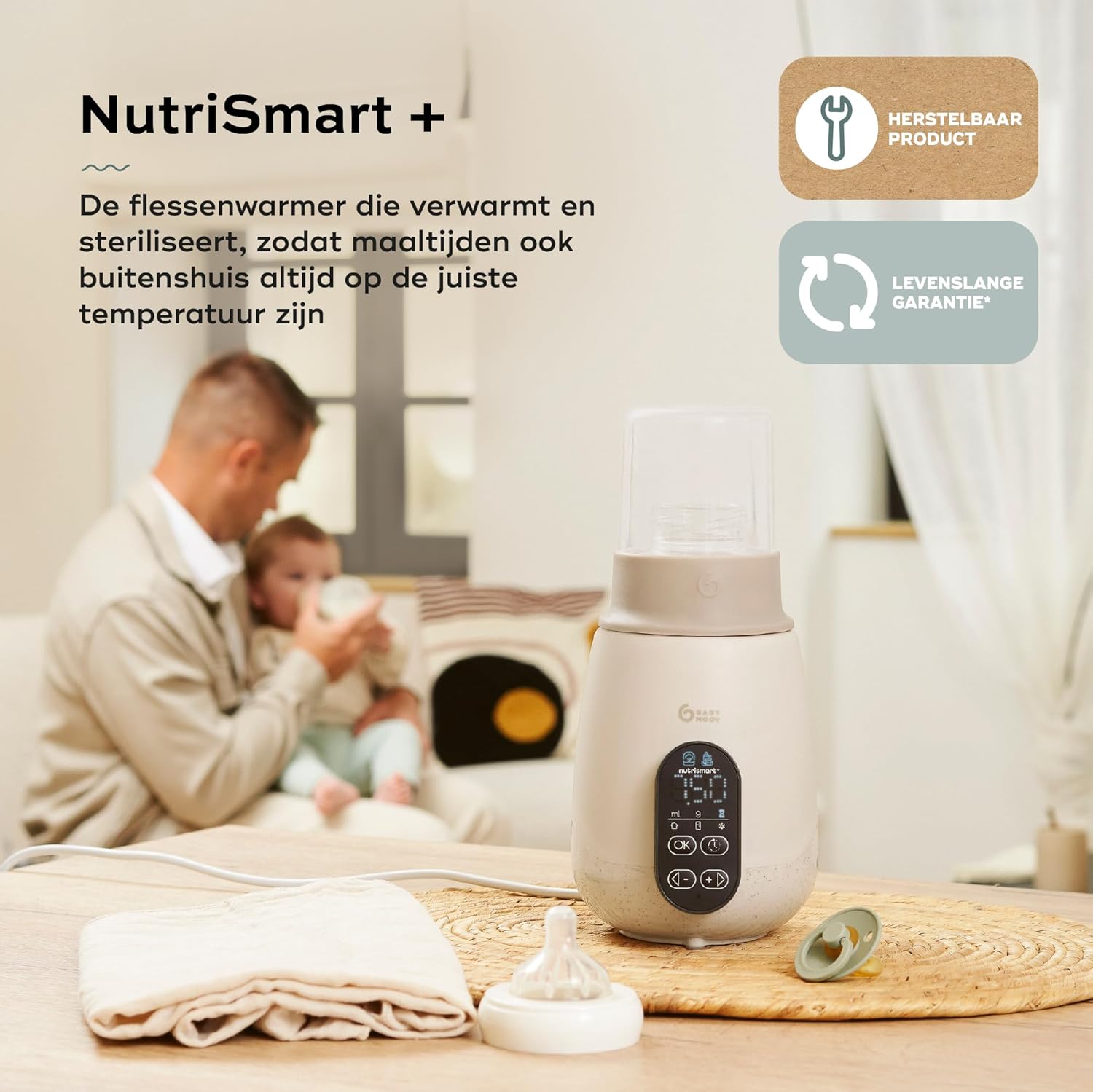 Babymoov - Nutrismart+ Bottlewarmer And Steriliser