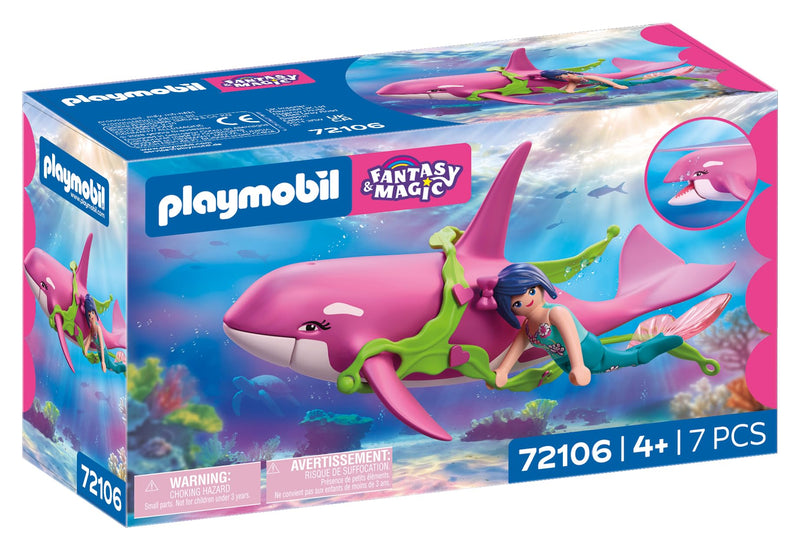 Playmobil – Orca With Mermaid (72106)