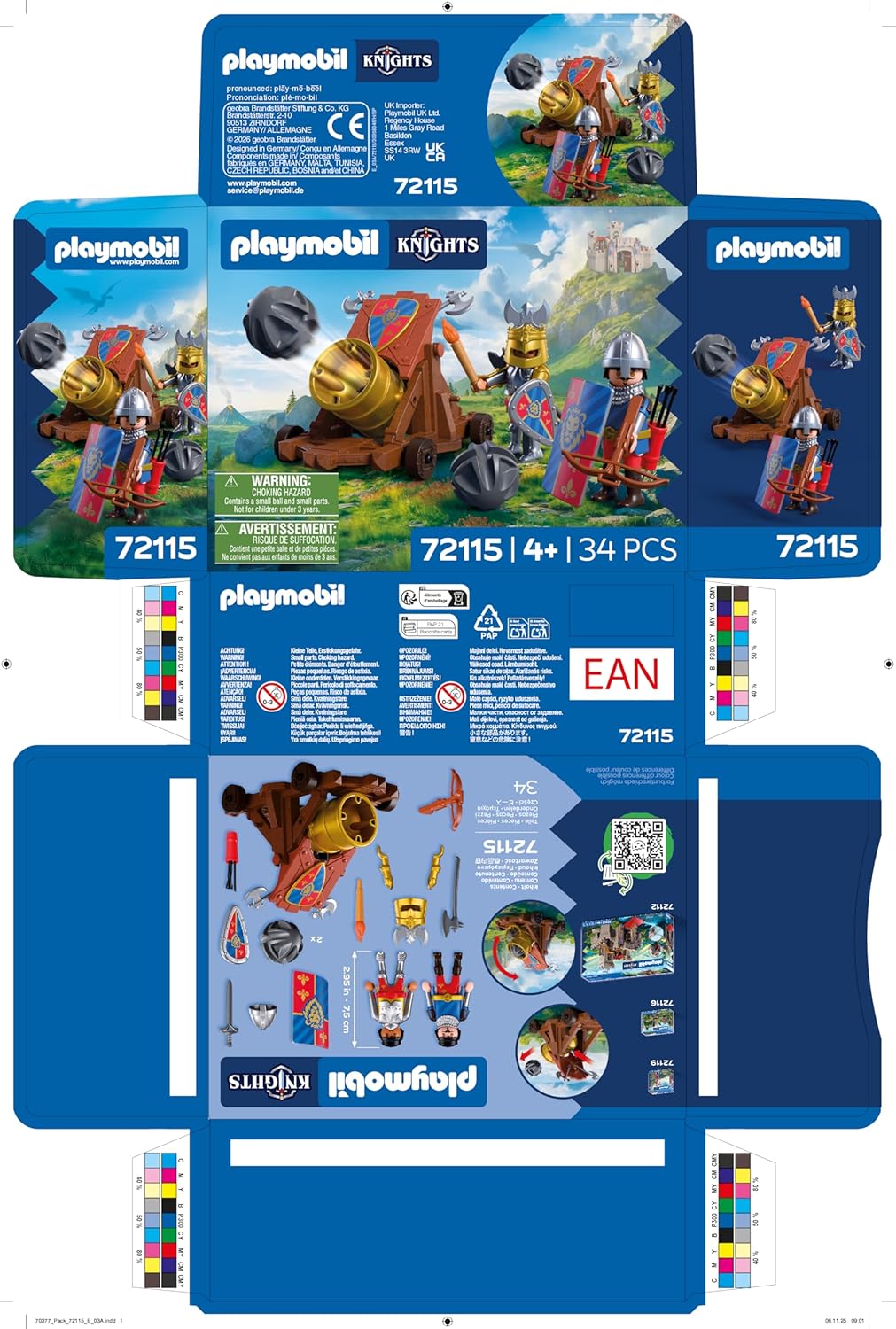 Playmobil – Firearm Lion Knights (72115)