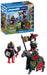 Playmobil | Knights | Dragon Knight Leader | Knight on Horseback with Banner and Companion | Knights Toy for Children Aged 4+ | 72118