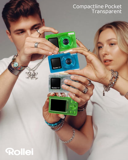 Rollei - Compactline Pocket Transparent – 48 Mp Camera 4K