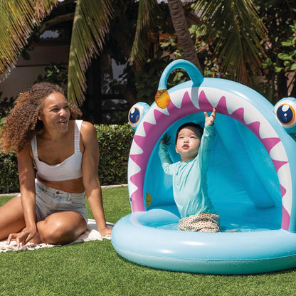 Intex - Angler Fish Baby Pool 127X102Cm Age 1-3 (58419)