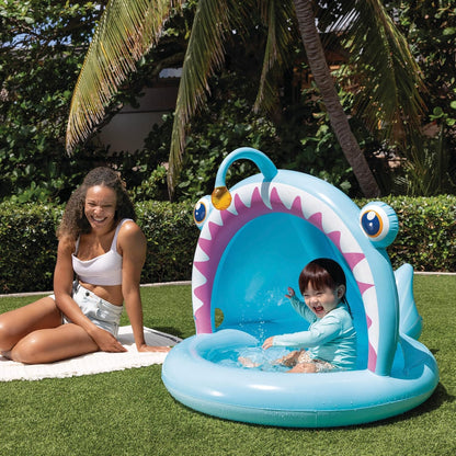 Intex - Angler Fish Baby Pool 127X102Cm Age 1-3 (58419)