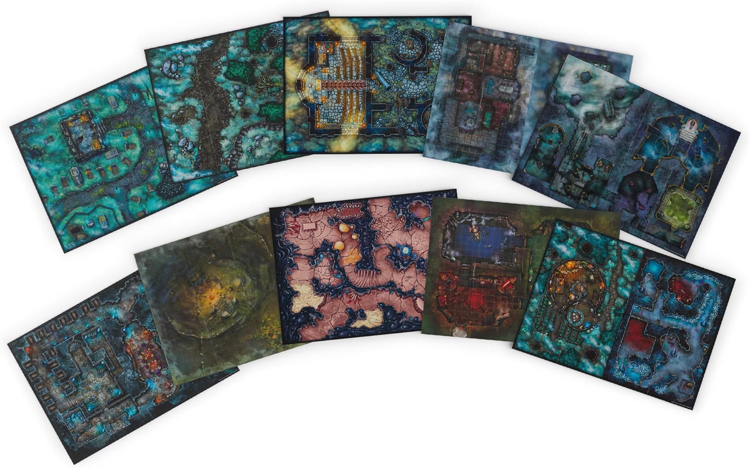 Dungeons & Dragons Ravenloft: The Horrors Within - Map Pack | D&D Accessories