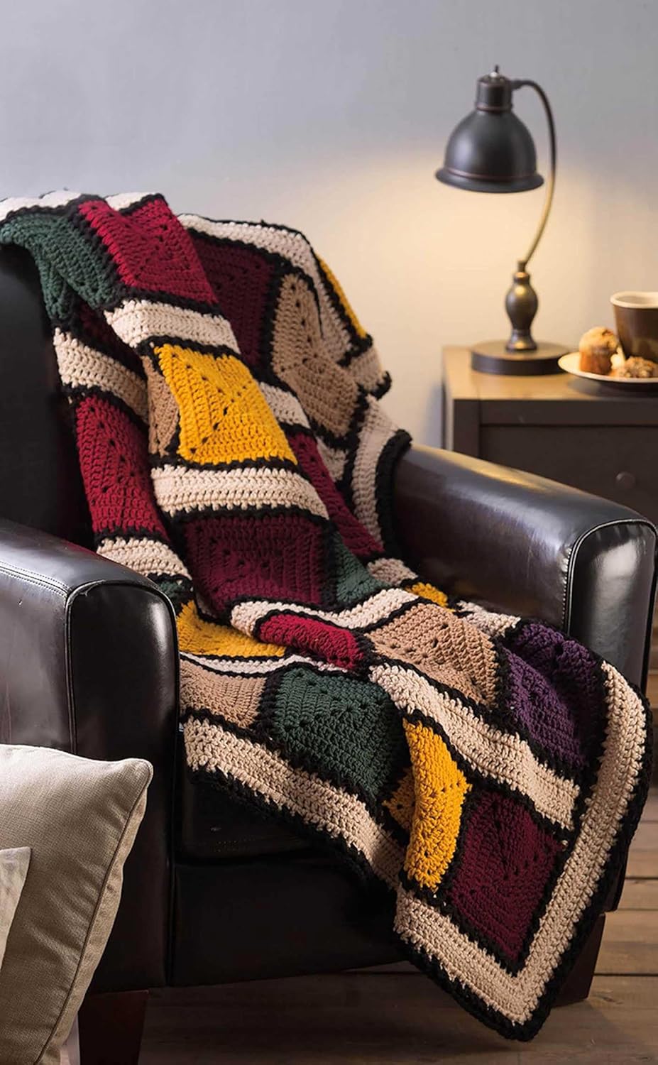 Modern Stitch Crochet: 8 Crochet Afghan & Pillow Projects for Modern Decor