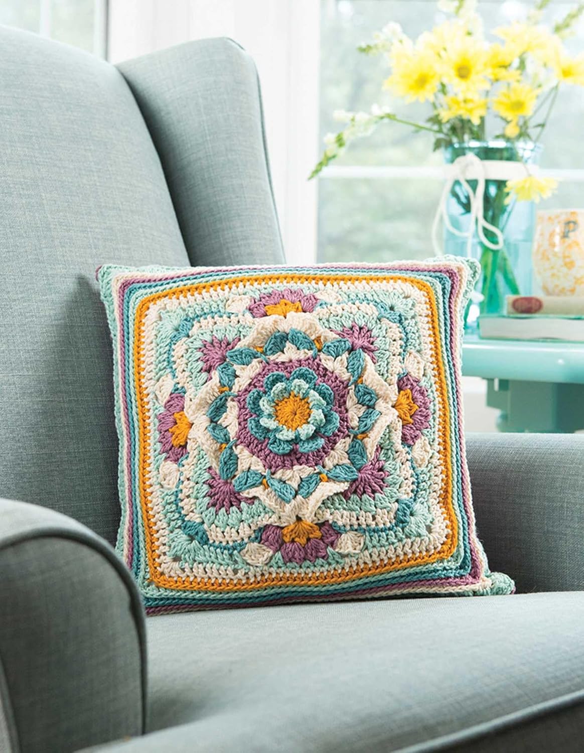Modern Stitch Crochet: 8 Crochet Afghan & Pillow Projects for Modern Decor