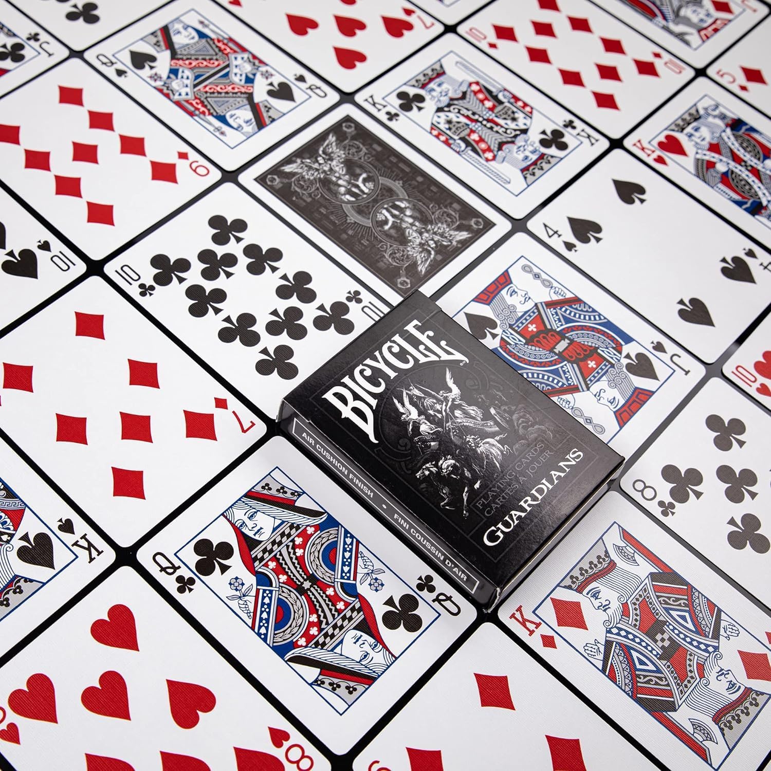 Bicycle Guardians Playing Cards - 1 Deck, Air Cushion Finish, Professional, Superb Handling & Durability, Great Gift For Card Collectors