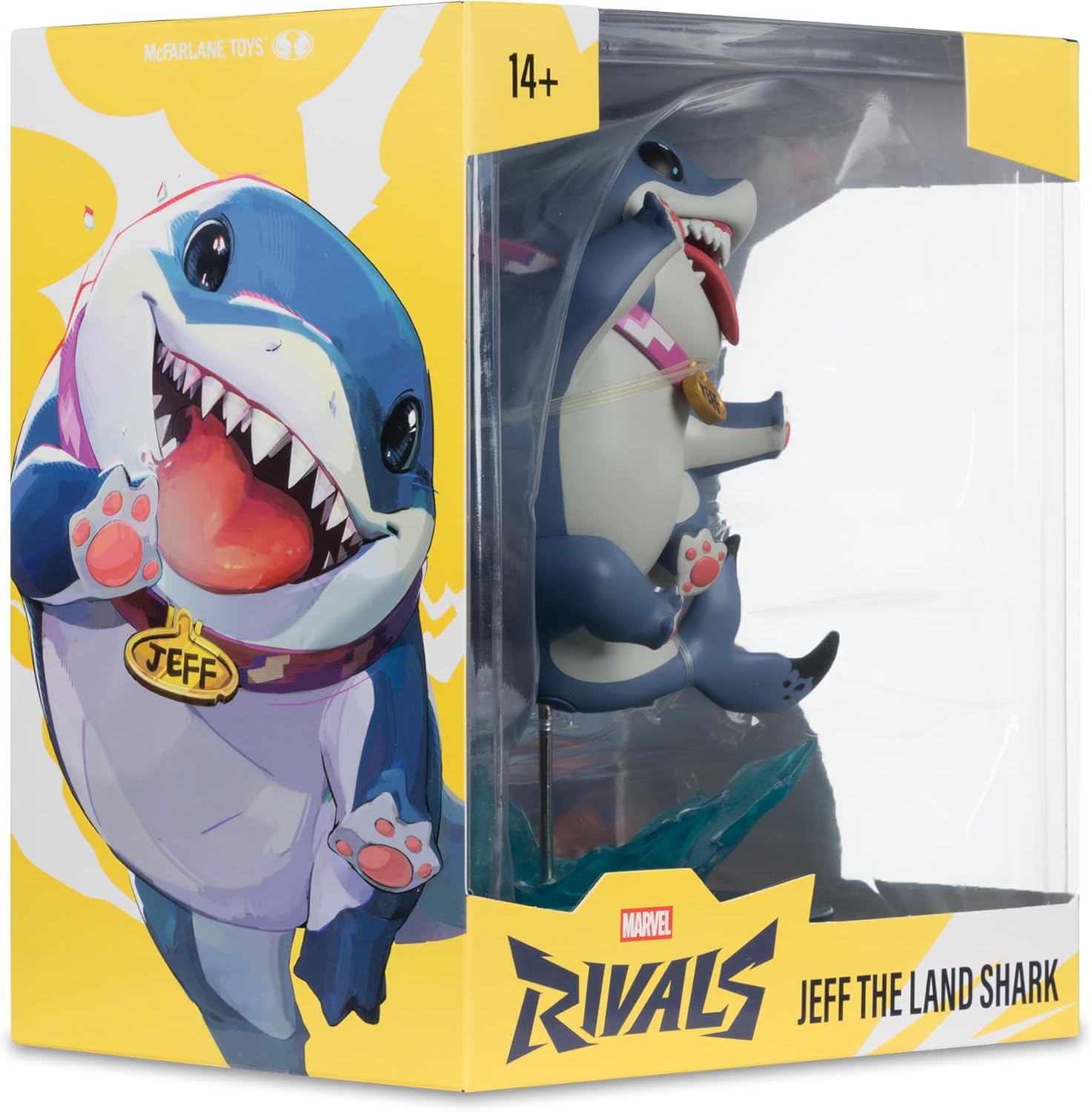 Marvel Rivals Collection Gamerverse 1/10 Action Figure Jeff The Land Shark 20 Cm