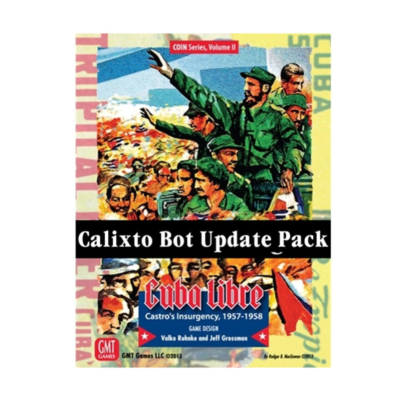 GMT Games Cuba Libre Calixto Bot Update Pack
