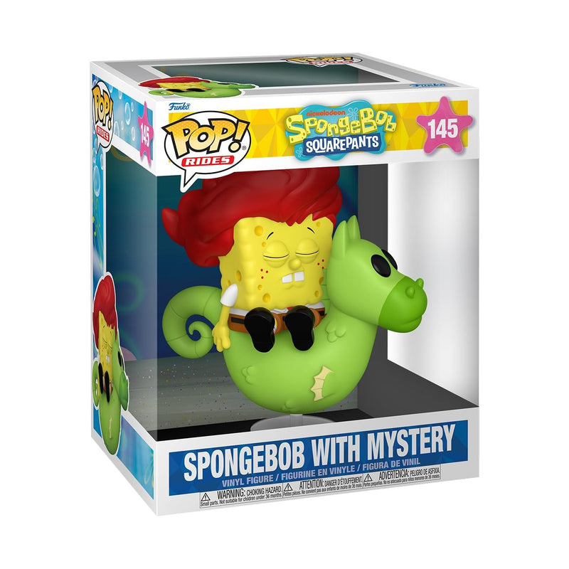 Funko POP! Rides Deluxe: Spongebob Squarepants - Spongebob & Mystery - Collectable Vinyl Figure - Gift Idea - Official Merchandise - Toys For Kids & Adults - Model Figure for Collectors and Display