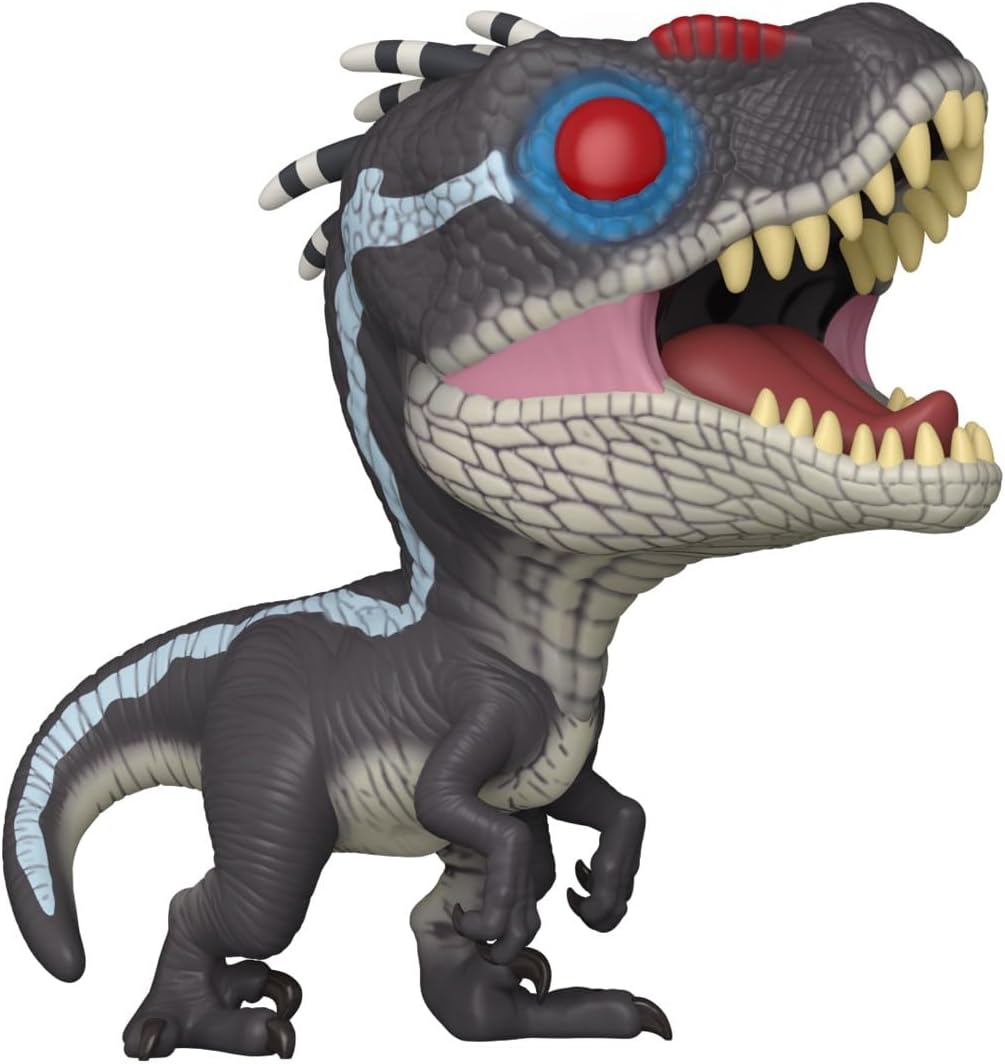 Funko POP! Movies: Jurassic Park - Alpha Raptor - Sammelbare Vinylfigur - Geschenkidee - Offizielles Merchandise - Spielzeug für Kinder & Erwachsene - Modellfigur für Sammler und zur Ausstellung