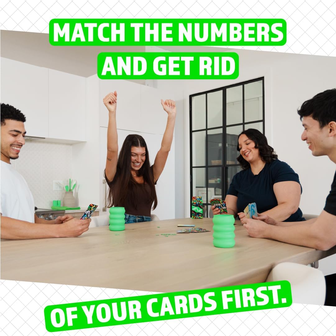 Asmodee | dnup | Strategy Card Game | Ages 8+ | 2 to 5 Players | 15 Minutes Playtime | English version