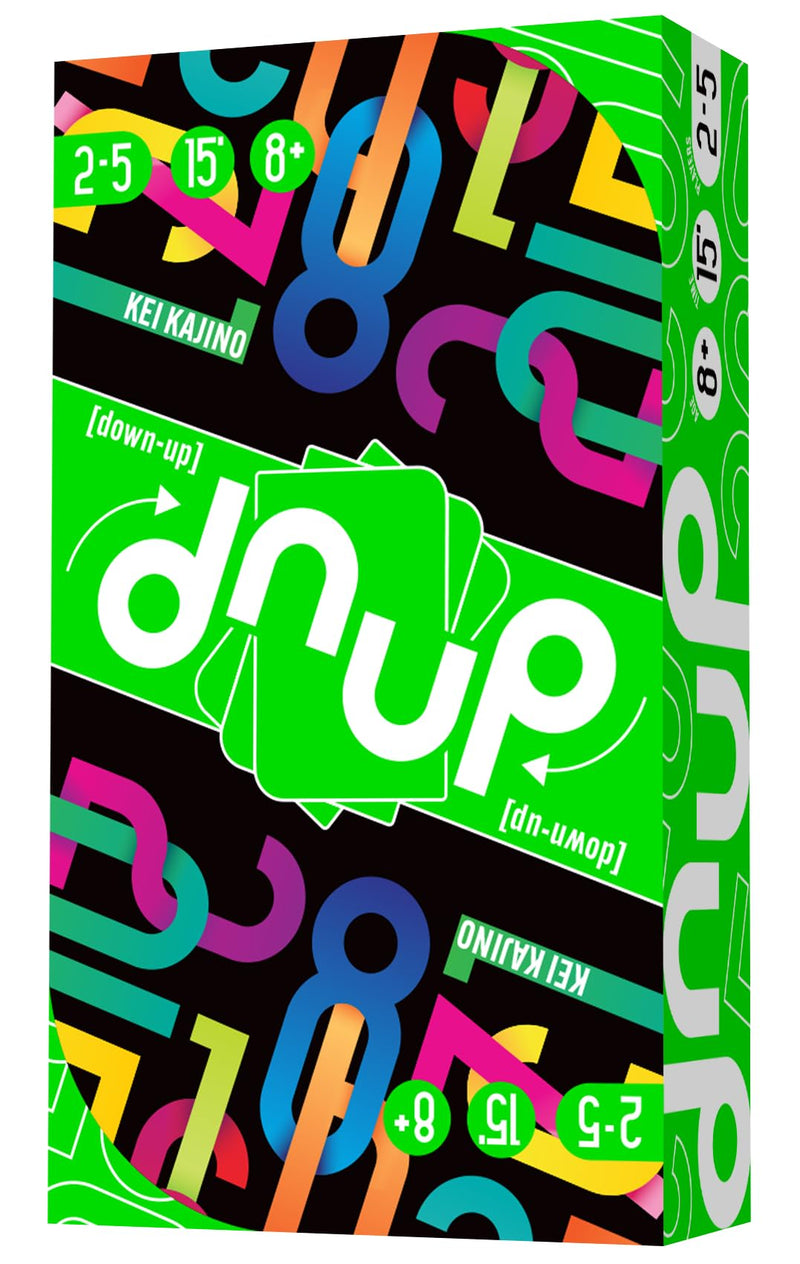 Asmodee | dnup | Strategy Card Game | Ages 8+ | 2 to 5 Players | 15 Minutes Playtime | English version