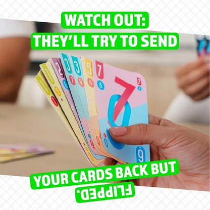 Asmodee | dnup | Strategy Card Game | Ages 8+ | 2 to 5 Players | 15 Minutes Playtime | English version