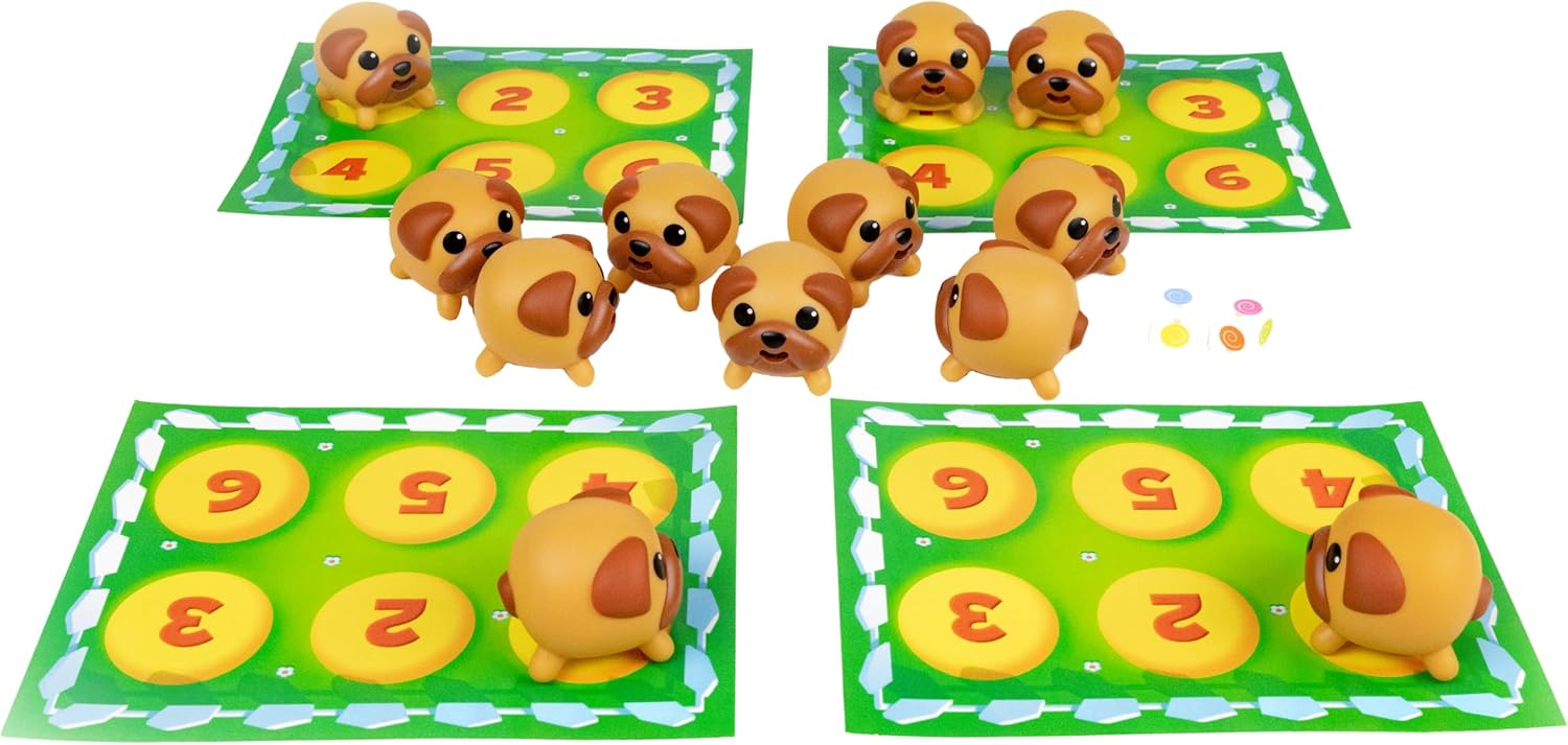 Blue Orange Lolly Dogs Party Game, Ideal with Family or Friends, Creative and Original Memory, Small Dogs, from 4 Years