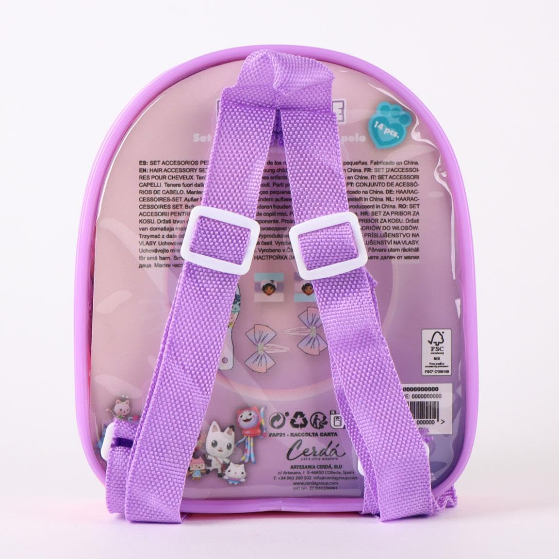Gabby's Dollhouse Beauty Bag Set with Accessories for Girls - Gabby's Dollhouse Beauty Bag Set for Play, Gift and Fantasy