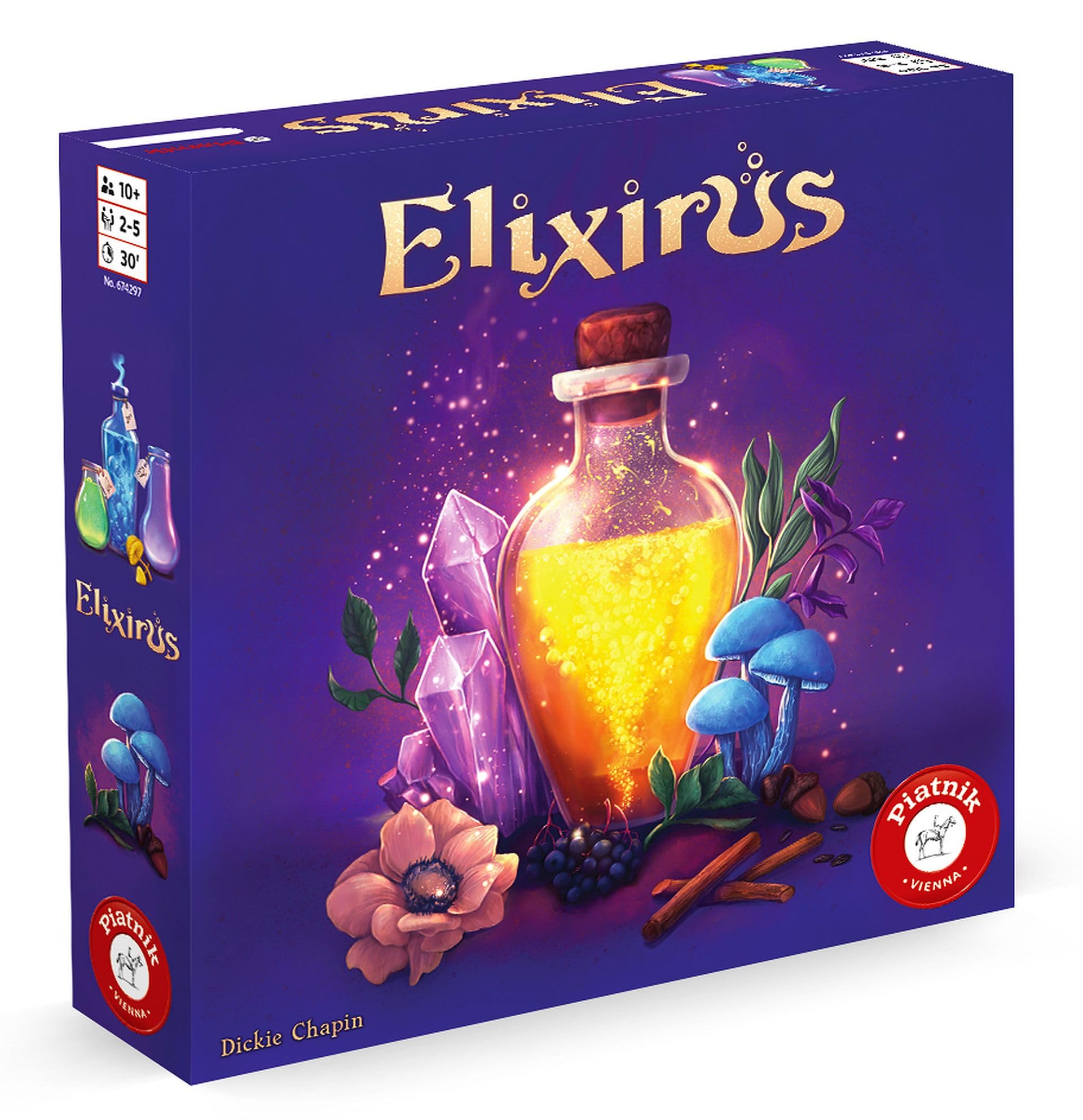 Piatnik 674297 Elixirus - In Competition for Magic Potions